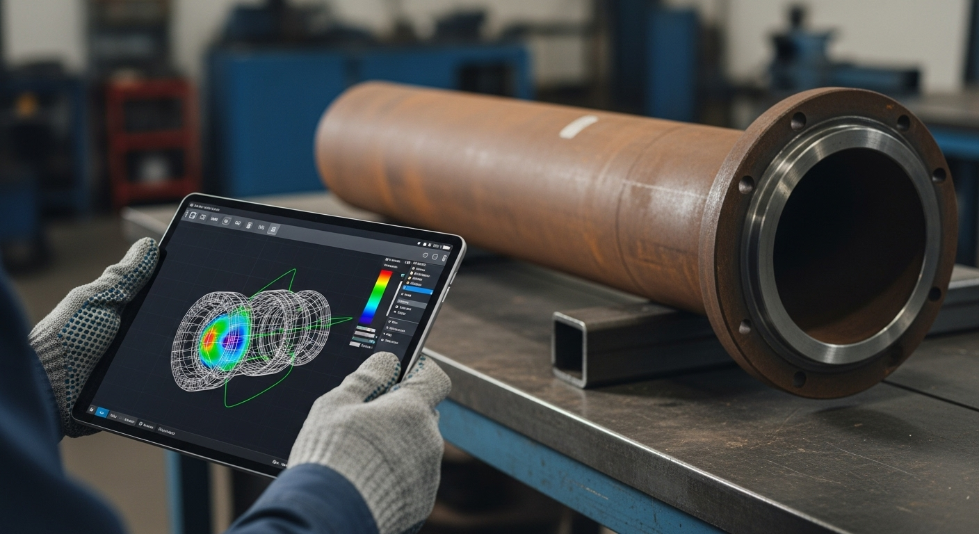 LiDARスキャンによる橋梁の3Dデータ